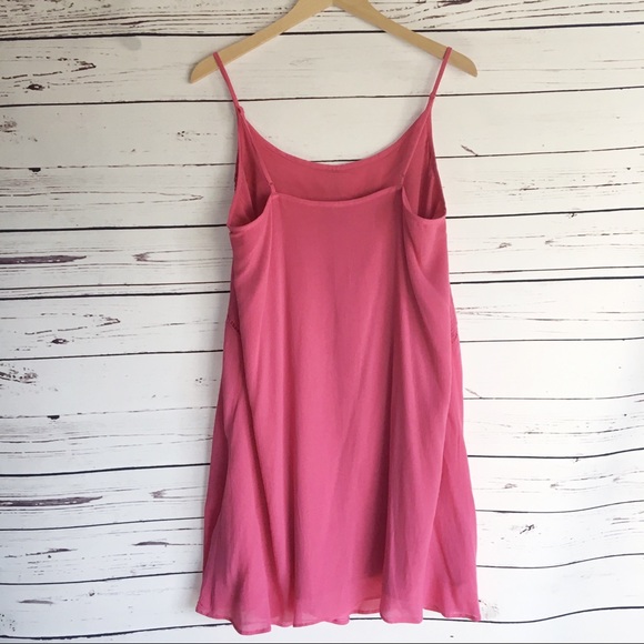 Loft sundress large pink flowy - Picture 4 of 6